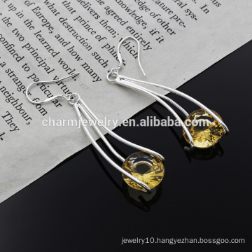 Sunshine Woman Earring Zircon Silver Earring Fashion Style DS008